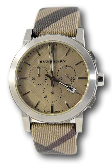 burberry britain watch strap|burberry watch men's leather strap.